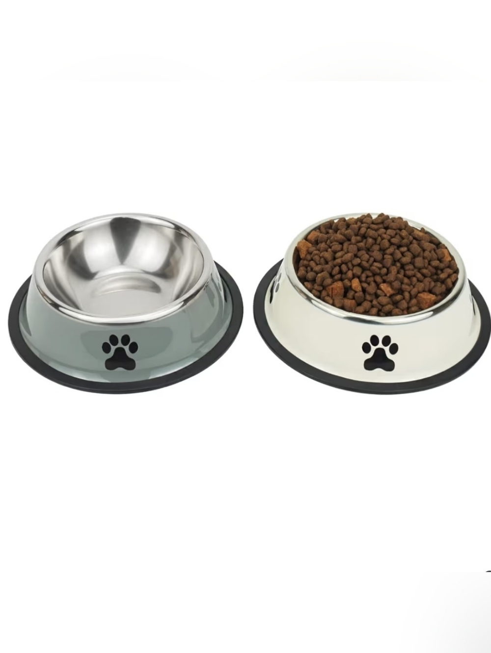 New Set Of 2 Dog Bowls